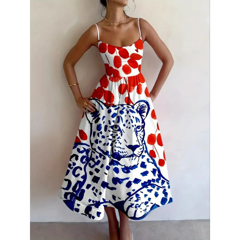 Zarelle | Wild Muse Midi Dress | The Bellemont Sisters Australia