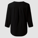 Melisa™ Casual Cotton & Linen Blouse | The Bellemont Sisters Australia