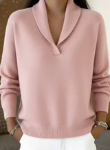 Harper Lane™ | V-Neck Sweater – Pink | The Bellemont Sisters Australia