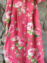 Nira | Art Floral Dress | The Bellemont Sisters Australia