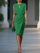 Evera™ Elegant Casual Dress – Green | The Bellemont Sisters Australia