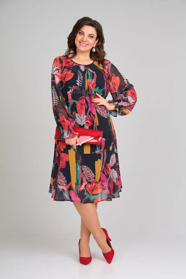 Florinda™ Elegant Floral Dress | The Bellemont Sisters Australia