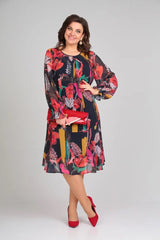 Florinda™ Elegant Floral Dress | The Bellemont Sisters Australia