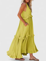Shannon | Elegant Dress – Yellow | The Bellemont Sisters Australia