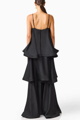 Mia | Women's Elegant Satin Open Back Maxi Dress | The Bellemont Sisters Australia