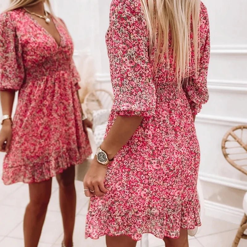 Keely | Elegant Floral Dress | The Bellemont Sisters Australia
