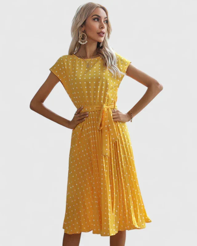 Allyzhea | Elegant Dress – Yellow | The Bellemont Sisters Australia