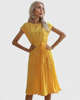 Allyzhea | Elegant Dress – Yellow | The Bellemont Sisters Australia