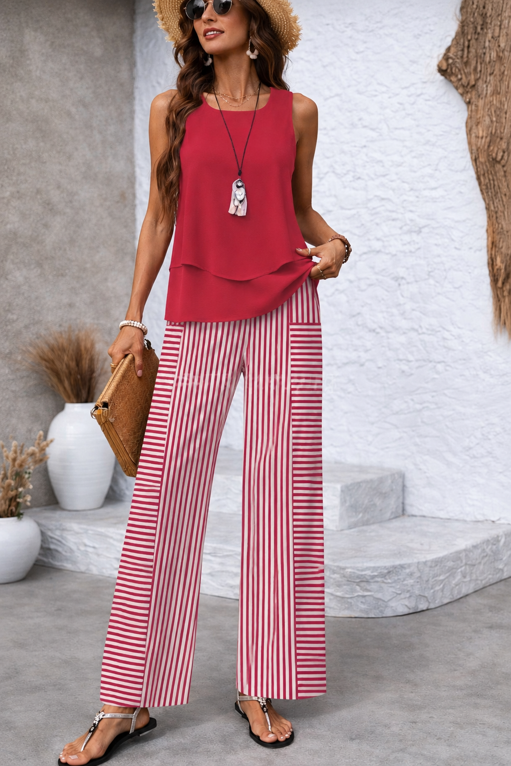 Rosavienne | Riviera Striped Ensemble | The Bellemont Sisters Australia
