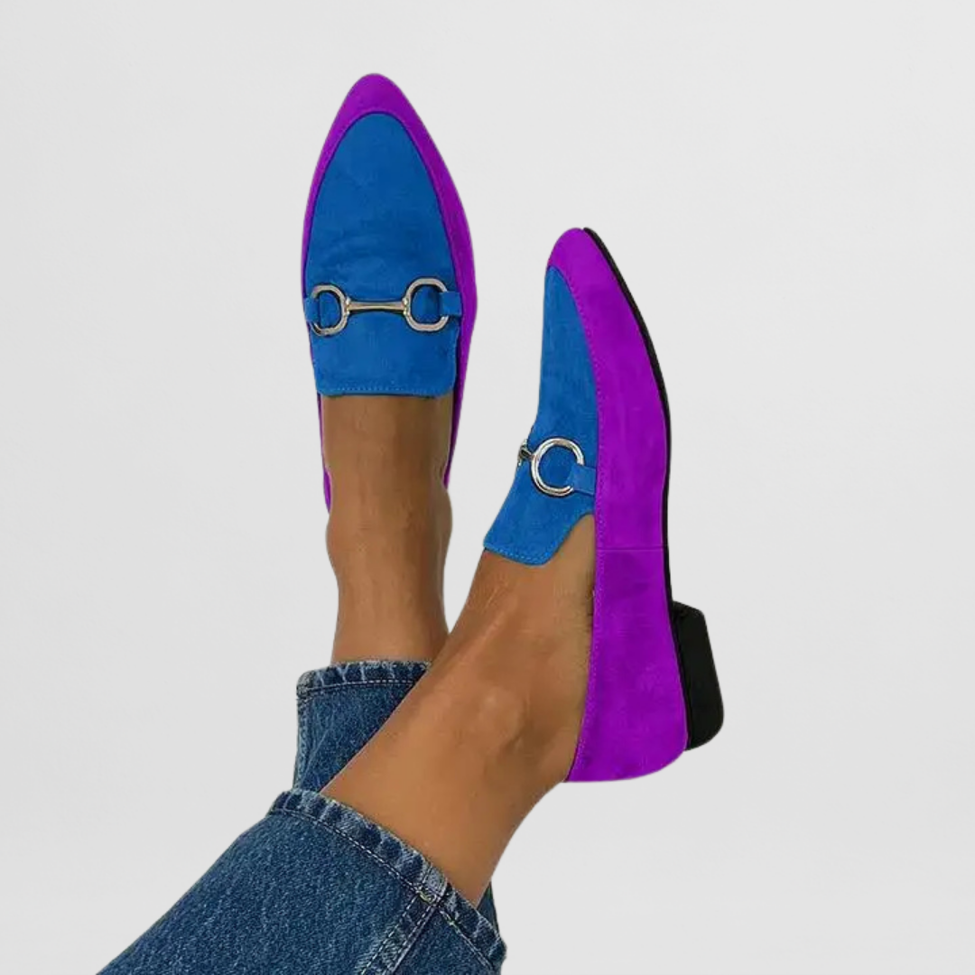 Hyelianne - Comfortable Loafers – Blue Lilac | The Bellemont Sisters Australia