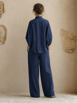 Maribel | Batwing Sleeves and Wide-Leg Pants | The Bellemont Sisters Australia