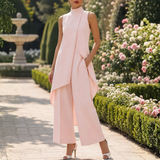 Viviana | Elegant Drop-Waist Jumpsuit | The Bellemont Sisters Australia