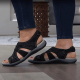 Sandro | Coastal Sandals – Black | The Bellemont Sisters Australia