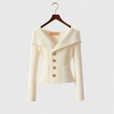 Avelora | Elegant Cardigan – White | The Bellemont Sisters Australia