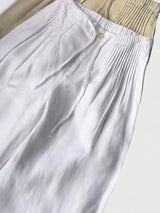 Saree | Comfortable Pants – White | The Bellemont Sisters Australia