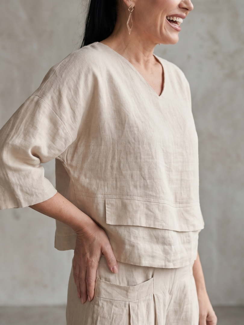 River | Layered Top Wide Leg Set | The Bellemont Sisters Australia