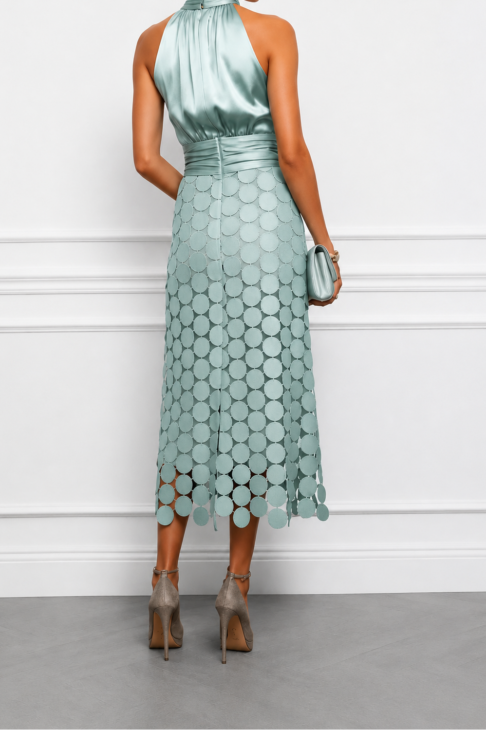 Celine | Elegant Midi Dress For Ceremonies | The Bellemont Sisters Australia