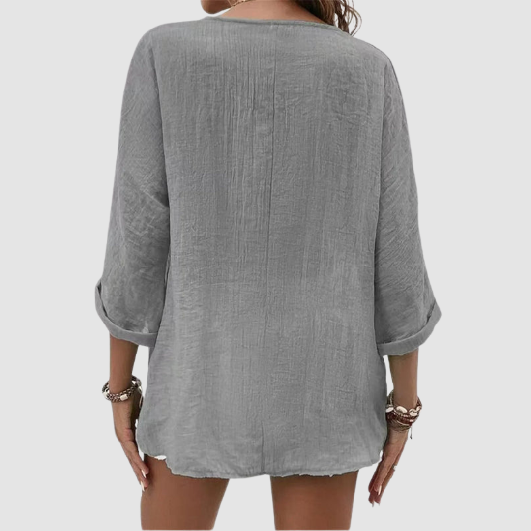 Monica™ Elegant Breathable Blouse | The Bellemont Sisters Australia