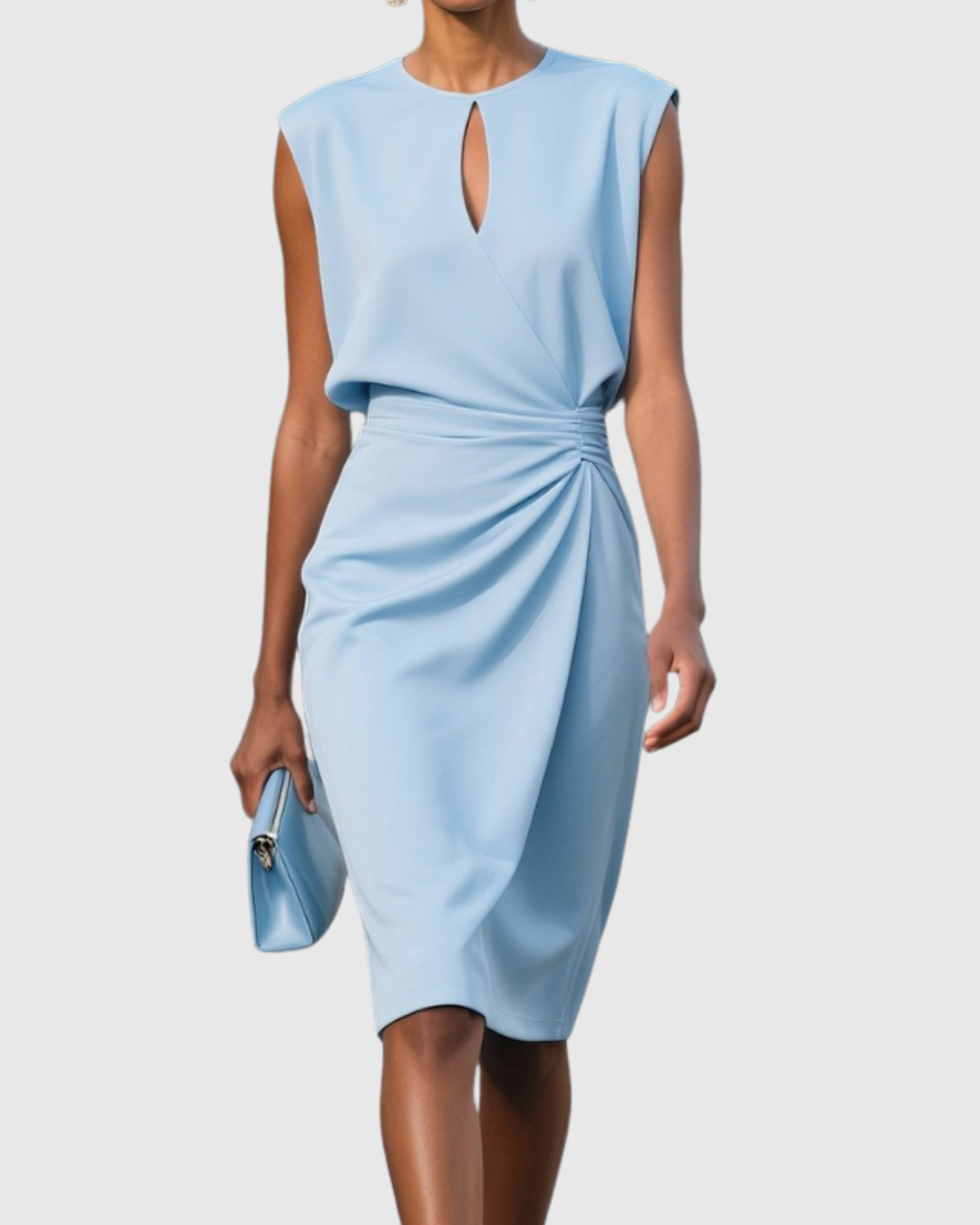 Mae | Elegant And Comfortable Dress For Every Occasion – Light Blue | The Bellemont Sisters Australia