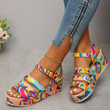 Selora | Platform Ankle Strap Sandals | The Bellemont Sisters Australia