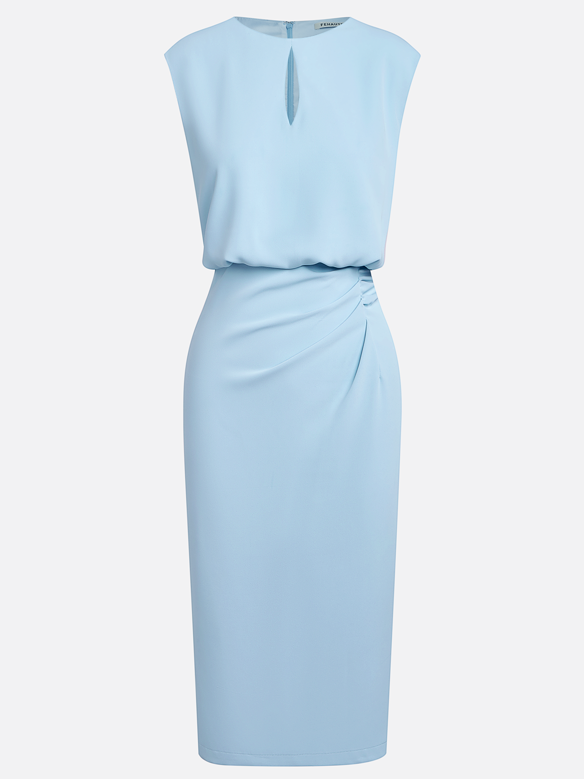Elvira | Elegant Midi Dress – Navy Blue | The Bellemont Sisters Australia