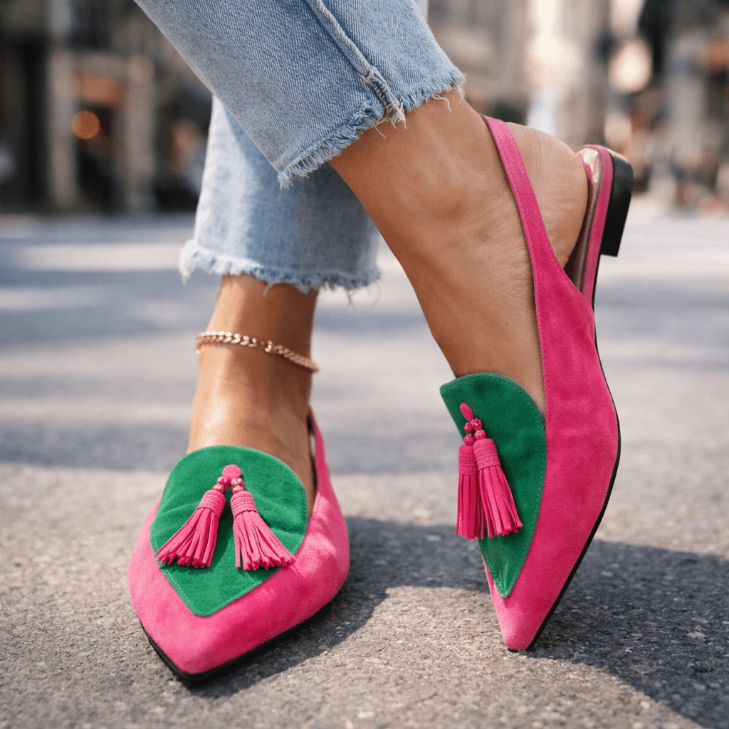 Eliza | Sandals with straps and tassels | The Bellemont Sisters Australia