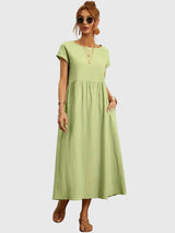Giselle - Casual Pocket Dress – Mint Green | The Bellemont Sisters Australia