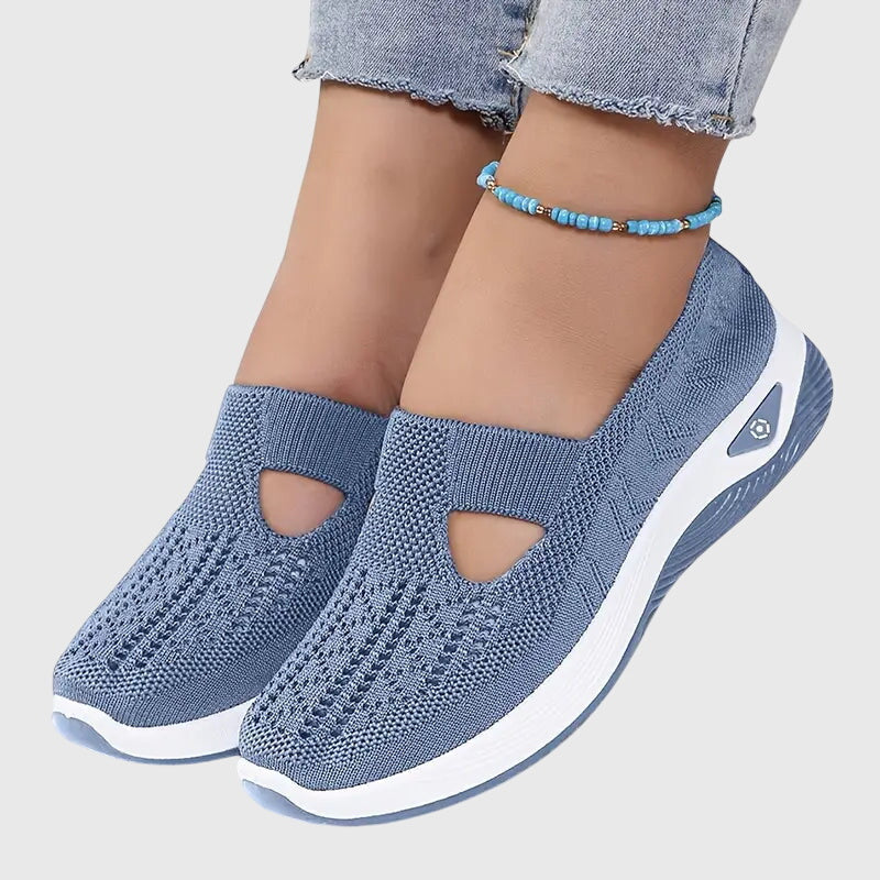 Emely | Orthopedic Slip-On Shoes – Blue | The Bellemont Sisters Australia