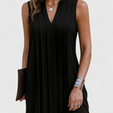 Clarhild | Elegant Flattering Dress With V-Neck | The Bellemont Sisters Australia