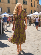 Virel | Relaxed Floral Midi Dress | The Bellemont Sisters Australia
