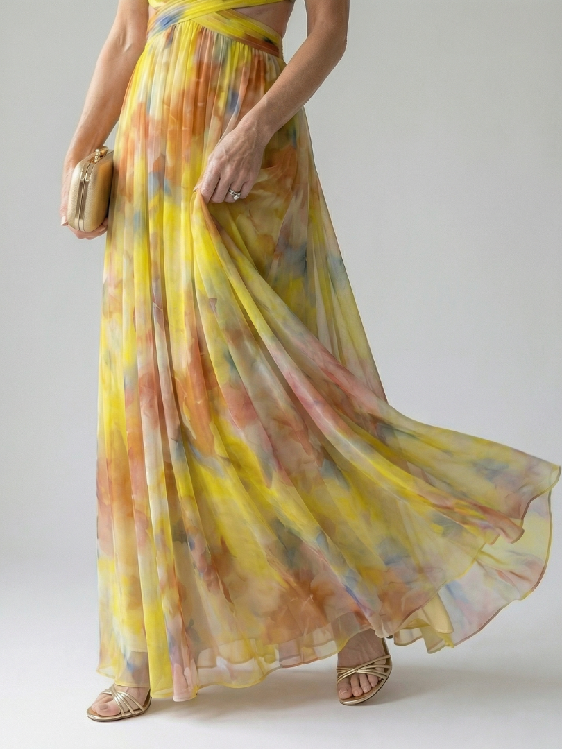 Isel | Soft Wrap Maxi Dress | The Bellemont Sisters Australia
