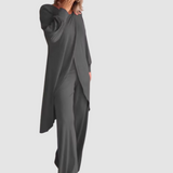 Laine™ Elegant 2-Piece Set – Gray | The Bellemont Sisters Australia