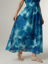 Sylin | Gathered Halter Midi Dress | The Bellemont Sisters Australia