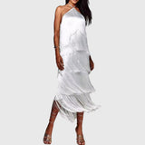 Artiselle - Tassel Dress – White | The Bellemont Sisters Australia