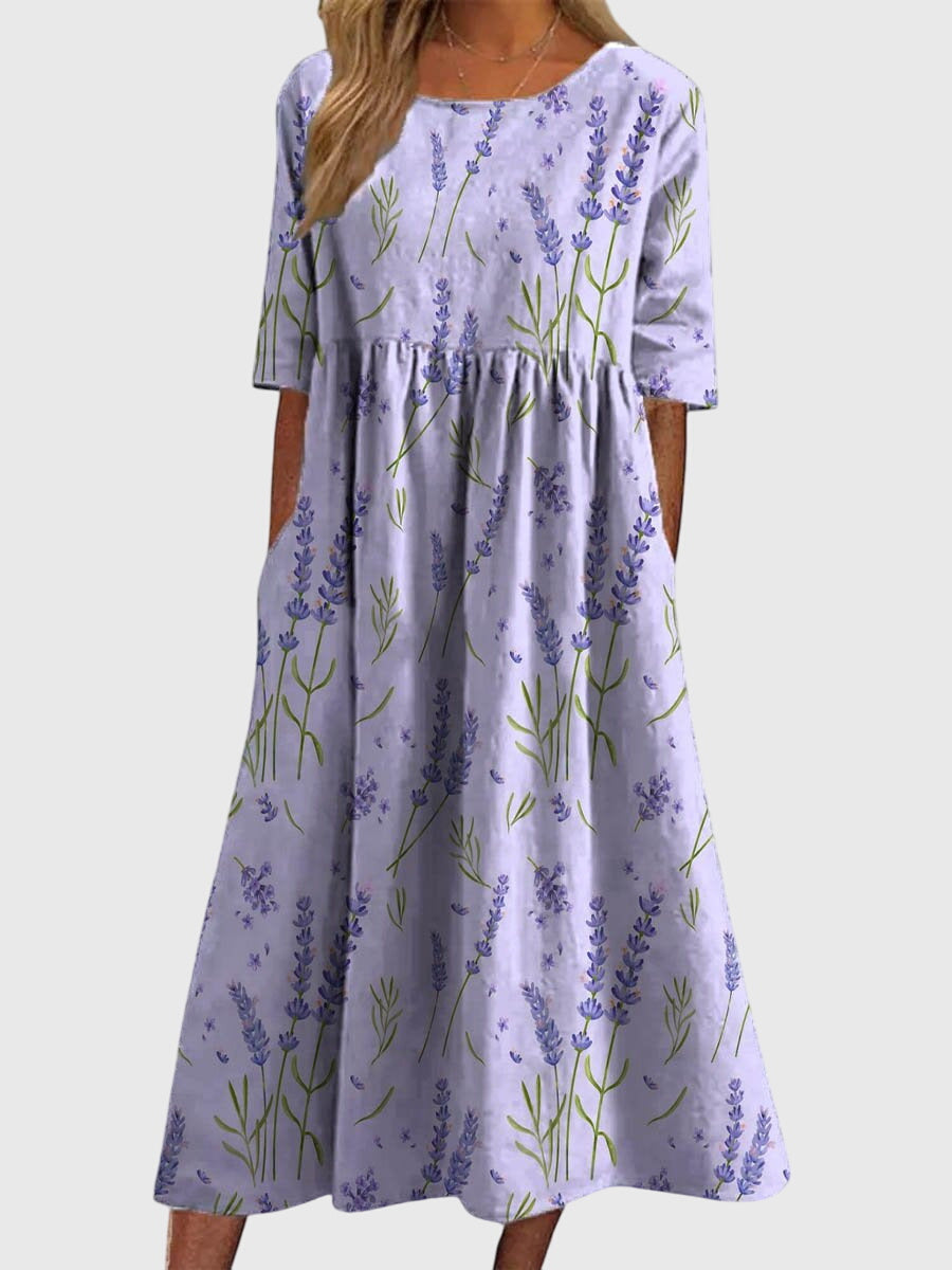 Djala | Flattering Dress – Lavender | The Bellemont Sisters Australia