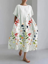 Valeno floral summer dress – D | The Bellemont Sisters Australia