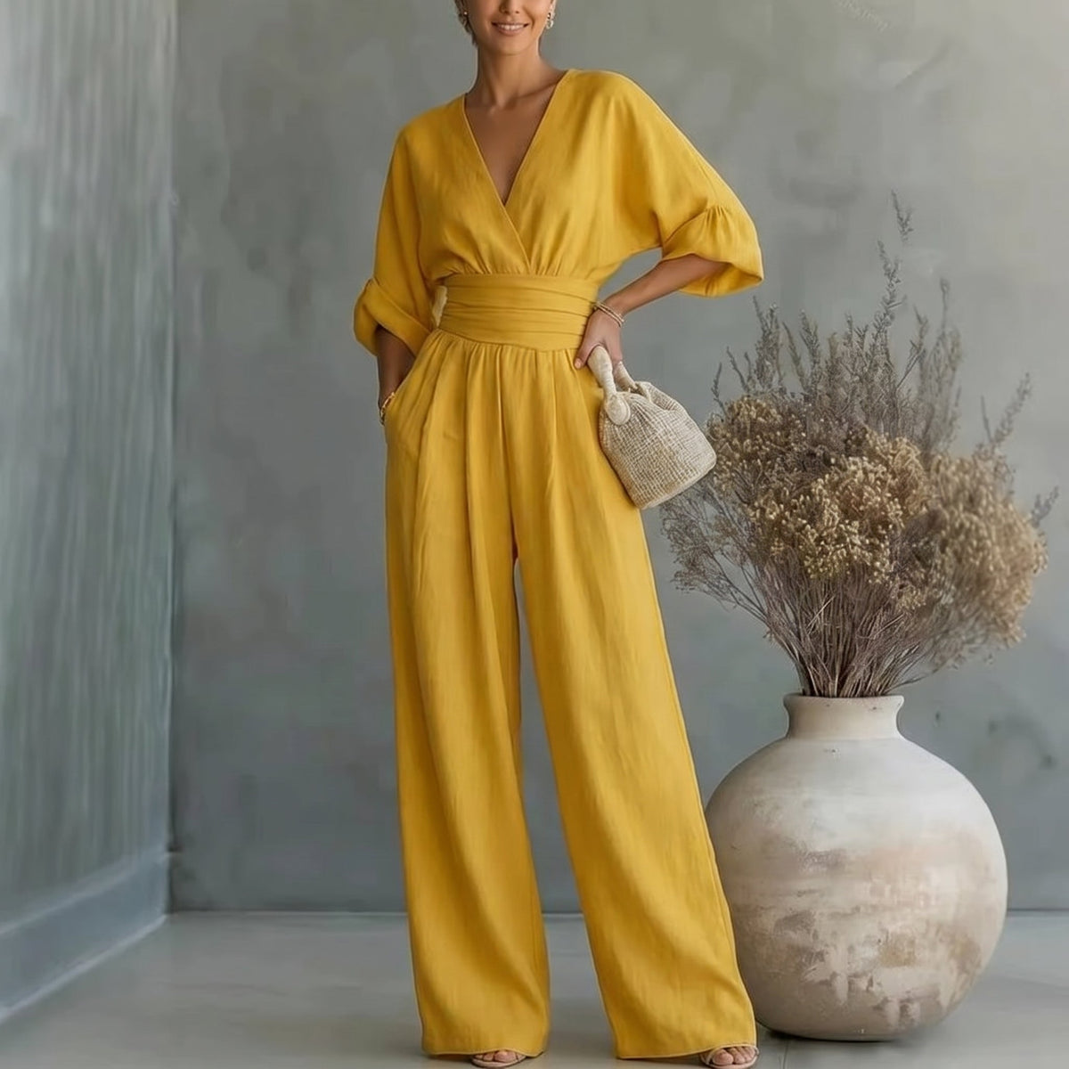 Fontella™ Elegant Jumpsuit | The Bellemont Sisters Australia