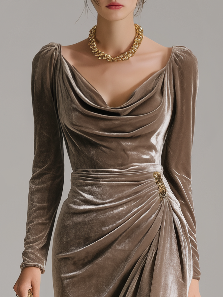 Mykah | Elegant Midi Dress | The Bellemont Sisters Australia