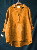 Madelyn | Elegant Breezy Summer Blouse – Yellow | The Bellemont Sisters Australia