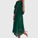 Chloe | Lightweight Silky Chiffon Dress | The Bellemont Sisters Australia