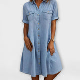 Jennie | Elegant Dress – Blue | The Bellemont Sisters Australia