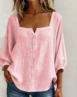 Diane | Square Neck Lantern Sleeve Shirt | The Bellemont Sisters Australia