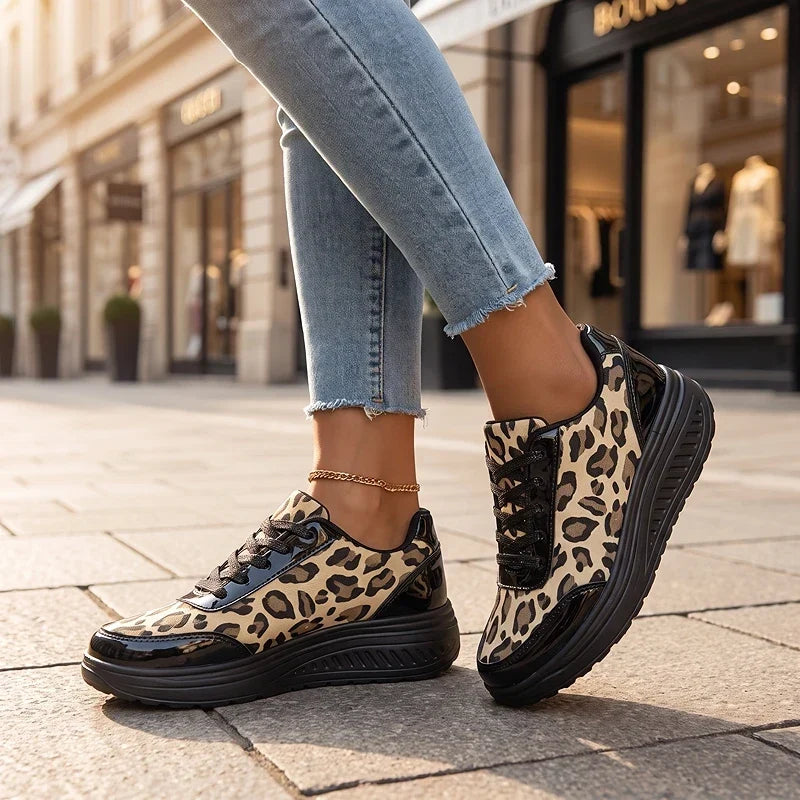 Armelle Platform Sneakers – Black | The Bellemont Sisters Australia