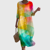Hayley | Stylish Floral Maxi Dress – Multicolor | The Bellemont Sisters Australia
