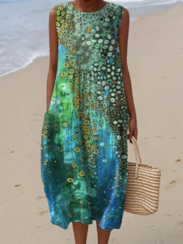 Zara™ Reef Midi Dress – Multicolor | The Bellemont Sisters Australia