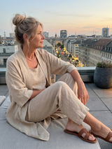 Yael | Three Piece Relaxed Top Pant Set | The Bellemont Sisters Australia