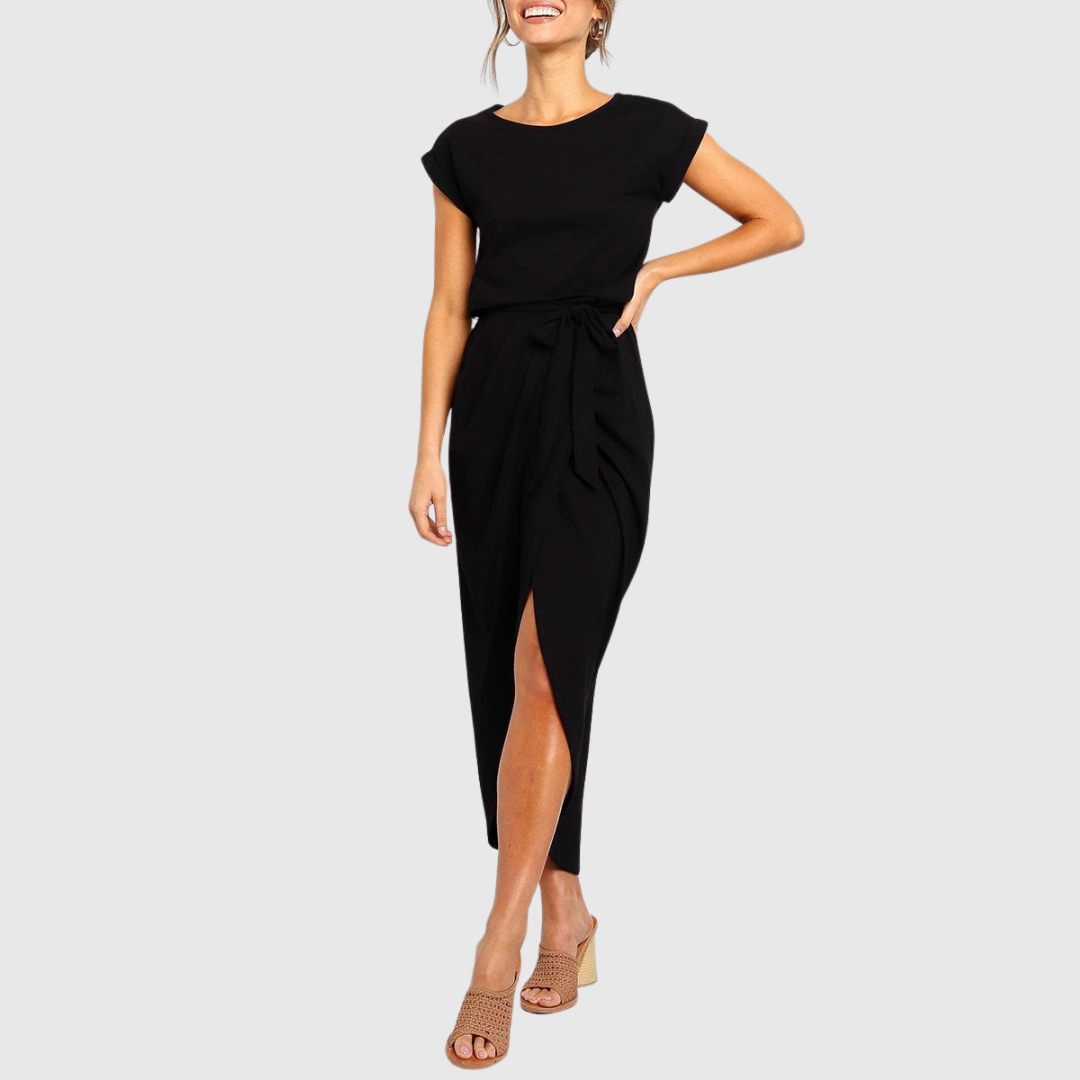 Maelis | Casual Midi Dress | The Bellemont Sisters Australia