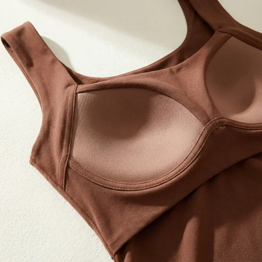 Roxanne | Built In Comfort Bra Tanktop | The Bellemont Sisters Australia