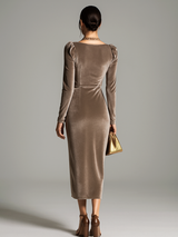 Mykah | Elegant Midi Dress | The Bellemont Sisters Australia
