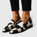 Quinzee | Cushioned Elegance Loafers – Black and White | The Bellemont Sisters Australia